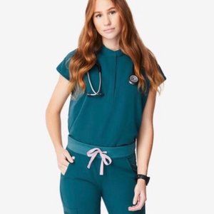 Figs Carribean Blue Rafaela Size Medium